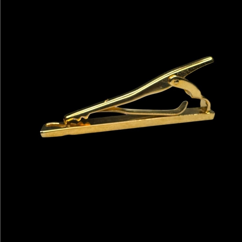 YSL Gold and Silver Tie Clip - Picture 3 of 4